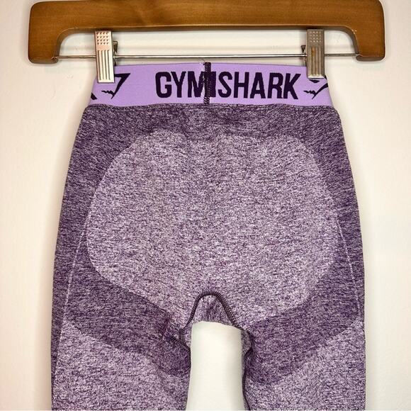 GYMSHARK Flex Leggings Purple Dry Moisture size XS - Picture 4 of 6